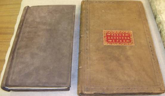 St Helens Parish Registers Covers
