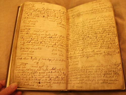 St Helens Parish Registers Page Eg 1642 - 1649