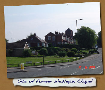 Site of Former Wesleyan Chapel in 2010
- Click On This for Larger Image (Opens in New Window)